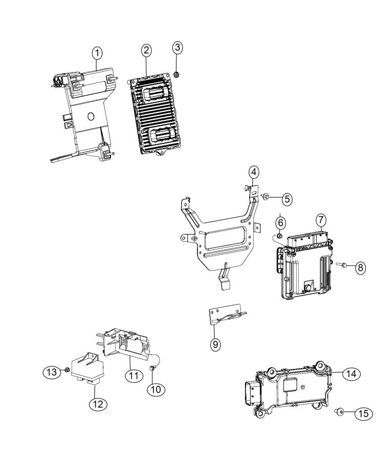 68294441AA - MOPAR Module. Transmission control. Export | Factory